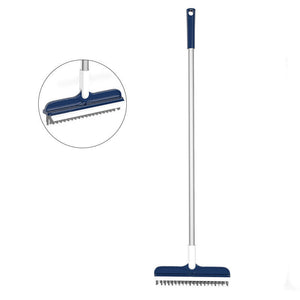 Brosse de nettoyage 2 en 1 pour espace de toilette