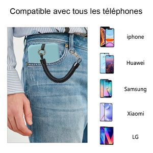 Lanière élastique universelle pour téléphone portable