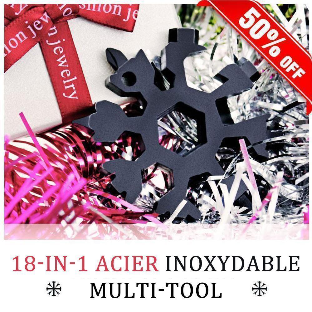 Saker 18-in-1 Flocon de Neige  Multi-outil Coffret Cadeau