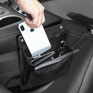 Sac poubelle de voiture suspendu