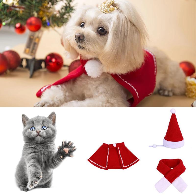 Ciaovie™ Costume de Noël pour Animaux de Compagnie