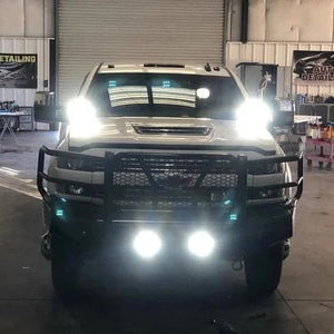 LED Projecteur Stroboscopique à Trois Côtés pour Voiture