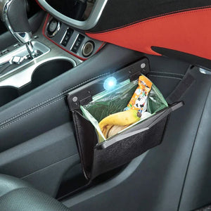 Sac poubelle de voiture suspendu