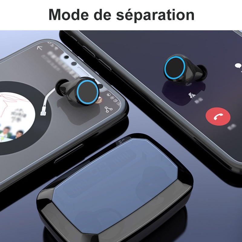 M11 Écouteurs Bluetooth Sans Fil À Fonction Tactile Intelligente