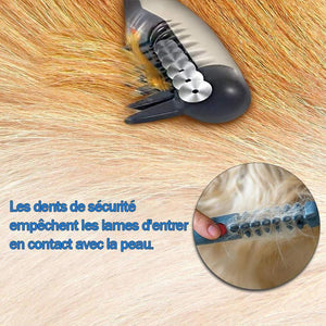 Peigne de Toilettage Electrique pour Animaux