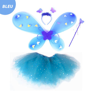 Ciaovie™ Jupes de Princesse à LED + Ailes de Fée à LED