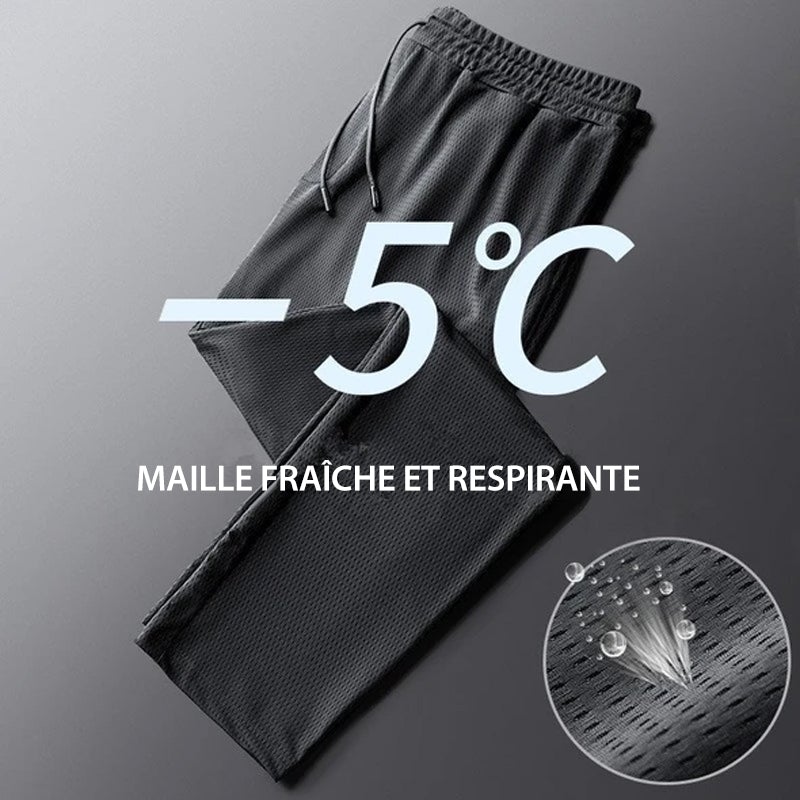 Pantalon de Course à Pied Ice Silk Fitness Stretch