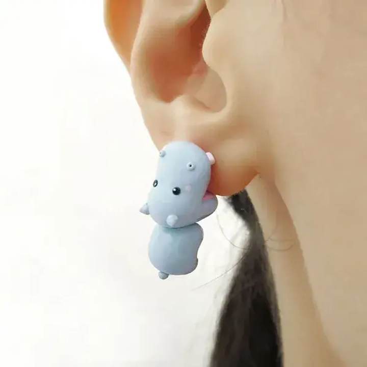 Boucles d'oreilles Mignons Morsures d'animaux