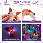 Veilleuse 3D LED Papillon Décoration