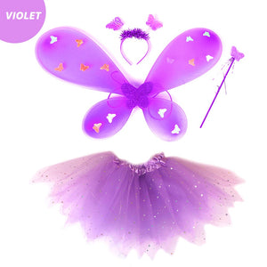 Ciaovie™ Jupes de Princesse à LED + Ailes de Fée à LED