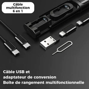 Boîtier de Câblage Multifonction 6 en1