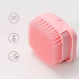 Brosse de Massage de Bain en Silicone Souple