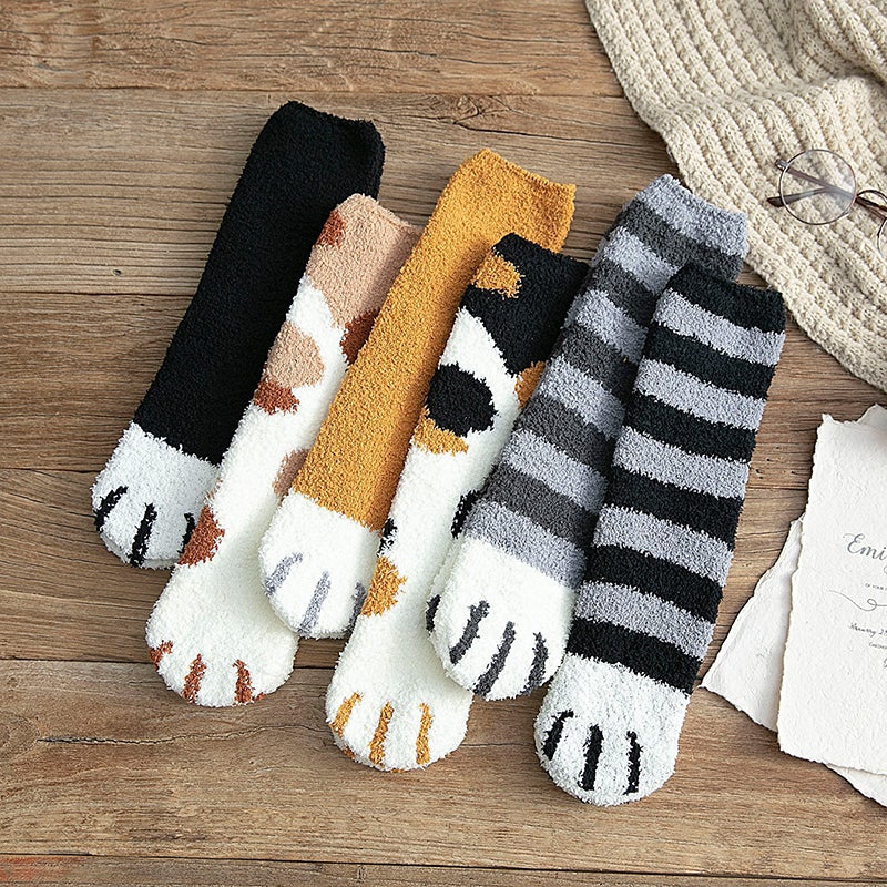 Ciaovie™ Chaussettes de Plancher Mignonnes de Griffe de Chat