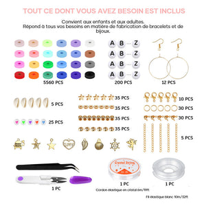 Bijoux en perles d'argile DIY