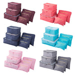 6 PCS Sacs D’Emballage De Bagages En Cube Rangement Voyage