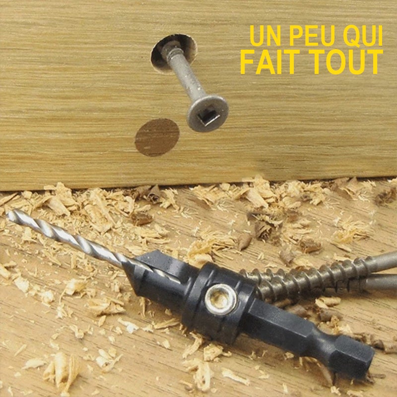 Forets hélicoïdal Pour Le travail Du Bois (5 PCs)