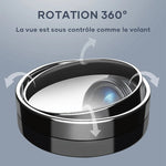 Petits Rétroviseurs Ronds à Rotation à 360 ° Pour Voiture(2pcs)