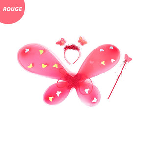 Ciaovie™ Jupes de Princesse à LED + Ailes de Fée à LED