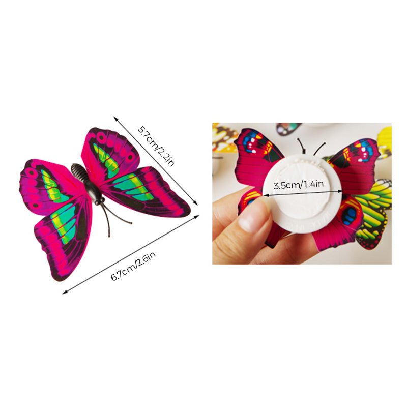 Veilleuse 3D LED Papillon Décoration