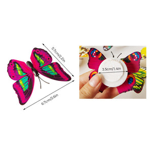 Veilleuse 3D LED Papillon Décoration