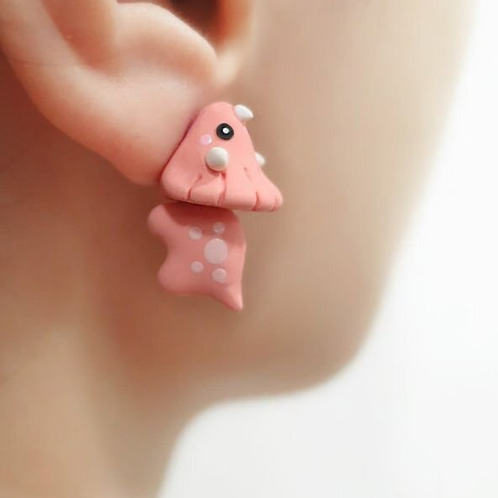 Boucles d'oreilles Mignons Morsures d'animaux