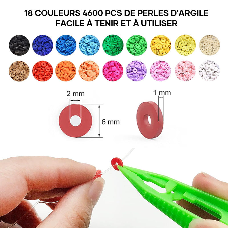 Bijoux en perles d'argile DIY