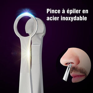 Pince à Épiler Universelle pour Poils de Nez