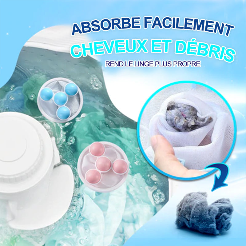 Sacs en filet pour filtre à cheveux pour machine à laver