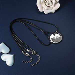 Collier de Chat de Conception Yin ＆ Yang