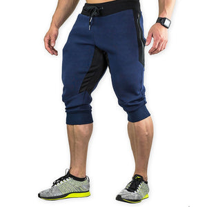 Short Jogging Homme Pantalon 3/4 d'entraînement