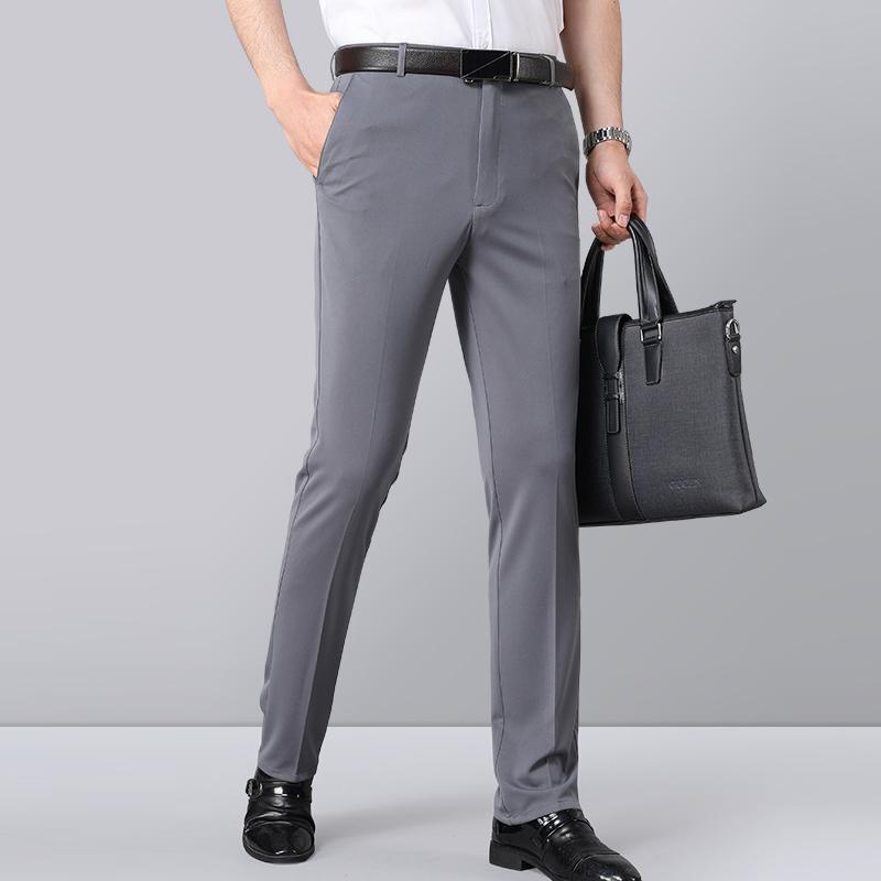 Pantalon classique à haute extensibilité pour hommes