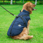 Manteau d'hiver à fermeture éclair pour chiens