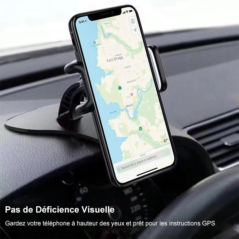 Support de Téléphone de Voiture à Rotation à 360 Degrés