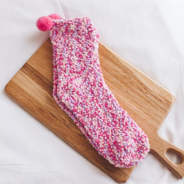 Pom Pom Cupcake Chaussettes