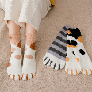 Ciaovie™ Chaussettes de Plancher Mignonnes de Griffe de Chat