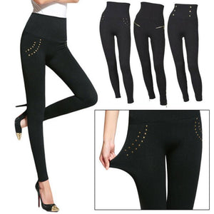 Ciaovie™ Femmes Taille Haute Skinny Pantalon