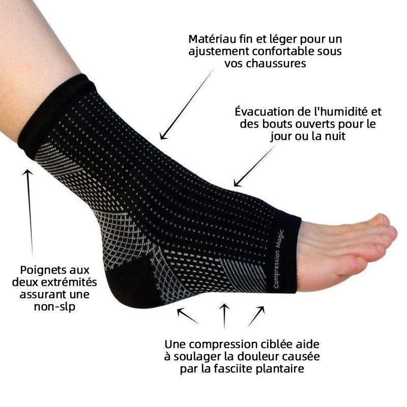 Chaussettes pour soulager la douleur, 1 paire