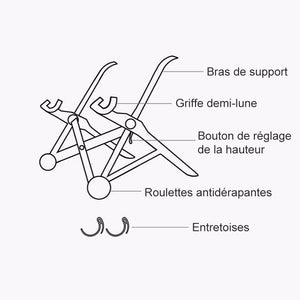 Ciaovie™ Support Ajustable pour Ordinateur Portable