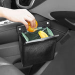 Sac poubelle de voiture suspendu