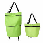 Sac fourre-tout pliable pour chariot de courses