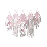 Dreamcatcher Lune et étoiles suspendues au-dessus du lit (5 PCS)