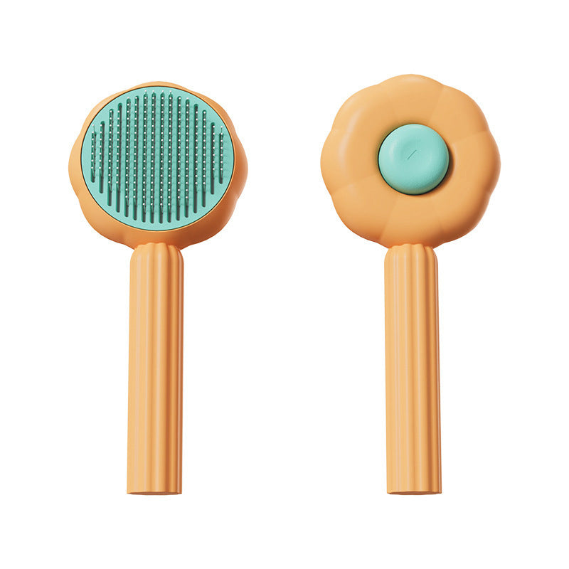 Brosse nettoyante pour poils d'animaux